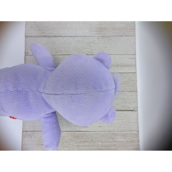 Care Bears 2002 Purple And White Harmony Bear 10” Flowers - Picture 5 of 5